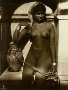 Lehnert &Amp;Amp;Amp; Landrock Nude Egyptian Woman C1905