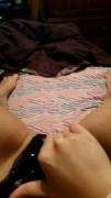 Playing With Herself Through Her Panties, She's Not Allowed To Cum From Anything ...