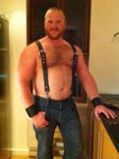 Was Taken Leather Shopping By A Load Of Bears Yesterday - New Boots, Braces And Wrist ...