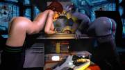 Liara T'soni &Amp;Amp;Amp; Shepard - Planning Room, By (The Firebrand)