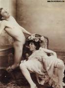 Lusty Mid-1800S Lady - Mouthful Of Cock &Amp;Amp;Amp; A Swollen Clit