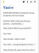 What Yaoi &Amp;Quot;Really&Amp;Quot; Stands For