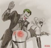 The Joker Thinks Harley Quinn Has Been A Naughty Girl, And Needs Punishment. He's ...