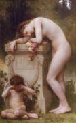 &Amp;Quot;Elegy&Amp;Quot; By William-Adolphe Bouguereau [Academic Nude, Oil, Outdoors]