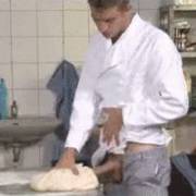 Bread Dough. I Wonder If He Baked And Ate It After He Finished? [Xpost From /R/Wtf]