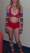 45-Year-Old Wife In Her Little Rainbow Brite Costume. Well, Mostly In. [X-Post From ...