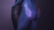 Femshep &Amp;Amp;Amp; Liara Kiss - By Giallo1972