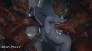 Tali In A Threesome With Wrex &Amp;Amp;Amp; ..Wrex - By Beowulf