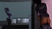 Traynor Spying On Liara