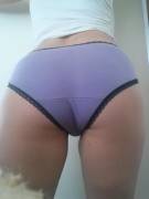 Pretty Purple Panties For Valentines Day. I Just Put These On Today And The Gusset ...