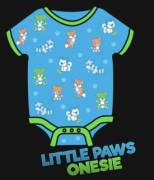 I Came Up With A Mock-Up Of What A Little Pawz Themed Onesie Could Look Like And ...