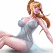 Samus In A Very Thin Dress [Unknown Artist]