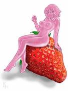 Pink Strawberry (&Amp;Quot;Its Always Time&Amp;Quot; I Fan-Art Think?)