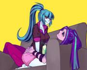Aria And Sonata Play Their Own &Amp;Quot;Duet&Amp;Quot; [Equestria Girls] (Artist: ...