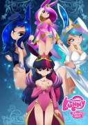 Alicorn Bunnies - Princess Luna, Princess Celestia, Princess Cadance, Twilight Sparkle ...