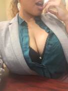 All Alone In The Office, Come Watch Your New Favorite Curvy Latina Tease [Kik][Snap] ...