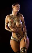 (Thick) Aztec Goddess By Faptheplanet