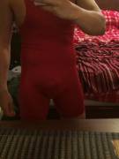 My Red Singlet. Wrestle For Top?