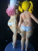 Sonico &Amp;Amp;Amp; Pochaco From Behind