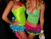 Neon Corset And Tutus