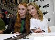 Sophie And Natalie End A Day Of Signing With Getting Their Faces Signed By Fans (X-Post ...