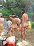 Nice Clothing Optional Setting Where A Person May Go Nude Or Wear What They Please ...