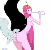 Marcy &Amp;Amp;Amp; Bubblegum (Adventure Time) [X-Post /R/Rule34_Ass]