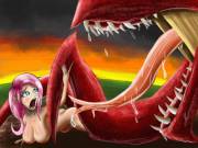 [Soft Vore][Oral Vore][Implied Digestion][Internal View][Dragon/Human][?/F][Sexual ...