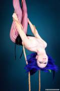 Upside-Down Blue Hair