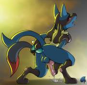 [M] Lucario Trying Out A New Toy