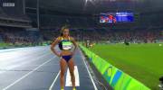 400M Final - Ukraine's Olha Zemlyak