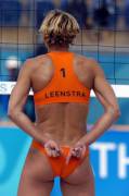 Dutch Beach Volleybal Players Marrit Leenstra And Rebekka Kadijk At The Olympic Games ...