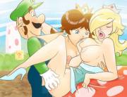 Luigi, Daisy &Amp;Amp;Amp; Rosalina (Madefromlazers)