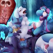 Toriel, Yoshi, And Lucario - A Completely Necessary And Obvious Pairing [By Darkmirage ...