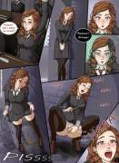 A Fun Little Comic About The Perverted World Of Hogwarts [Hairy Potter-Ginny, Hermione, ...