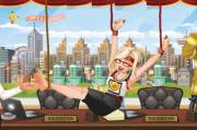 Kristy Brown, Simcity Social Assistant, Gets Welcomed To My Office [Cartoon */F, ...