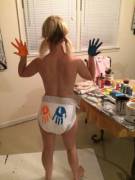 Finger Painting