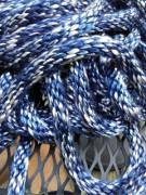 This Is What Happens When You Dye Rope Made From A Polyester/Nylon Blend. I Was Worried, ...