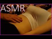 Asmr Soft Brushing On Belly Different Sounds [Good Asmr] [Great Tits] [Translucent ...